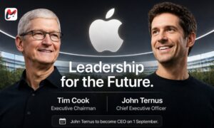 Apple Announces Leadership Transition as John Ternus Succeeds Tim Cook