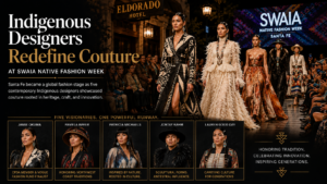 Indigenous Designers Redefine Couture at SWAIA Native Fashion Week (1)