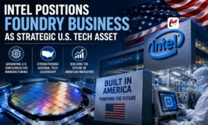 Intel Positions Foundry Business as Strategic U.S. Tech Asset