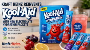 Kraft Heinz Reinvents Kool-Aid With New Electrolyte Hydration Packets