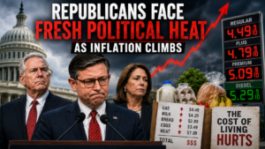 Republicans Face Fresh Political Heat as Inflation Climbs