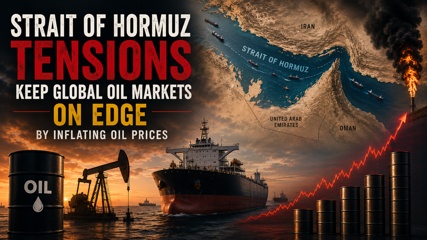 Strait of Hormuz Tensions Keep Global Oil Markets on Edge by Inflating Oil Prices