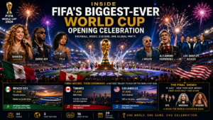 Inside FIFA’s Biggest-Ever World Cup Opening Celebration