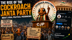 The Rise of the Cockroach Janta Party India’s Viral Political Phenomenon
