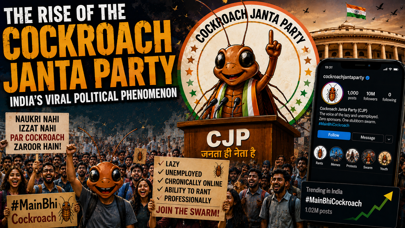 Cockroach Janta Party